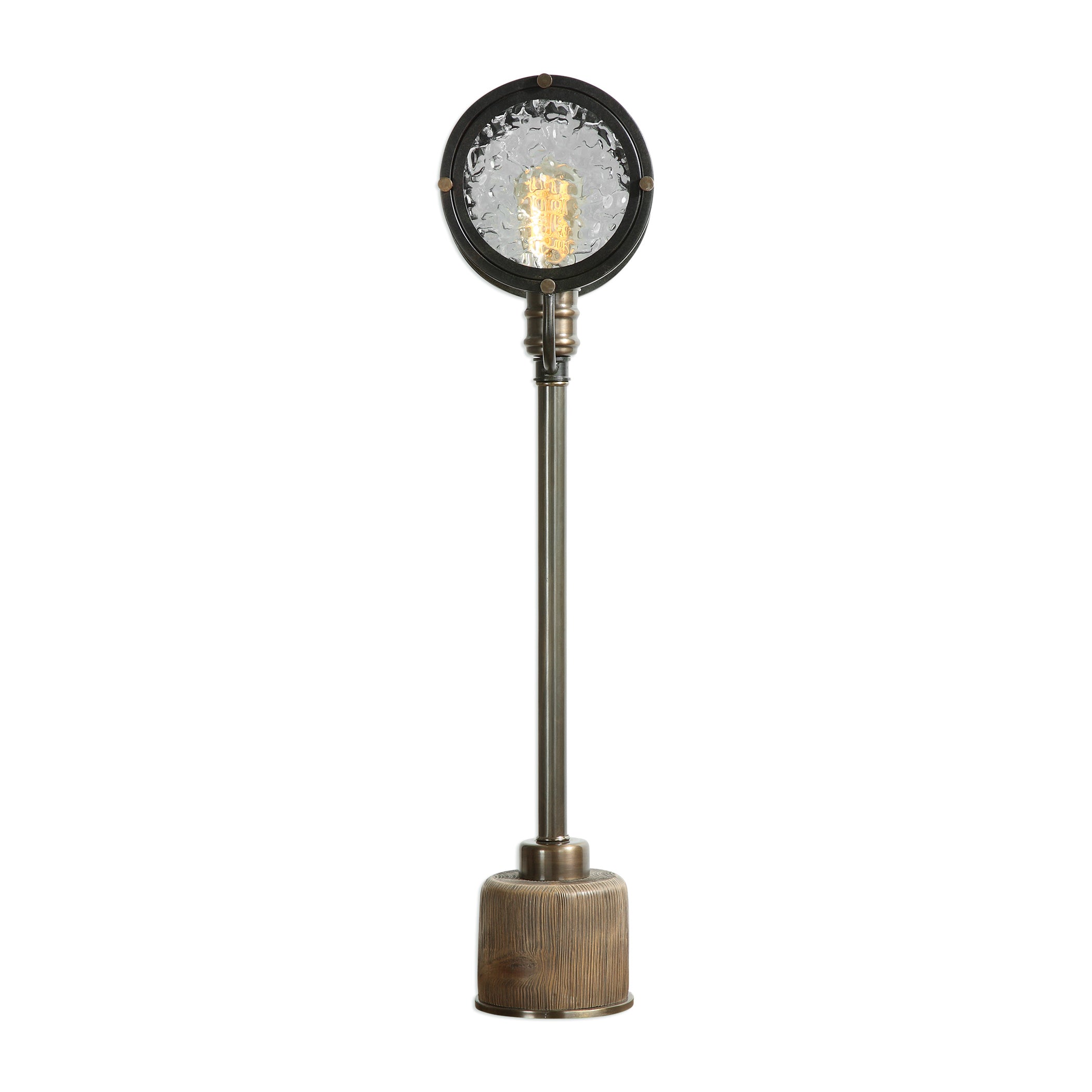 Gavia Iron Column Lamp