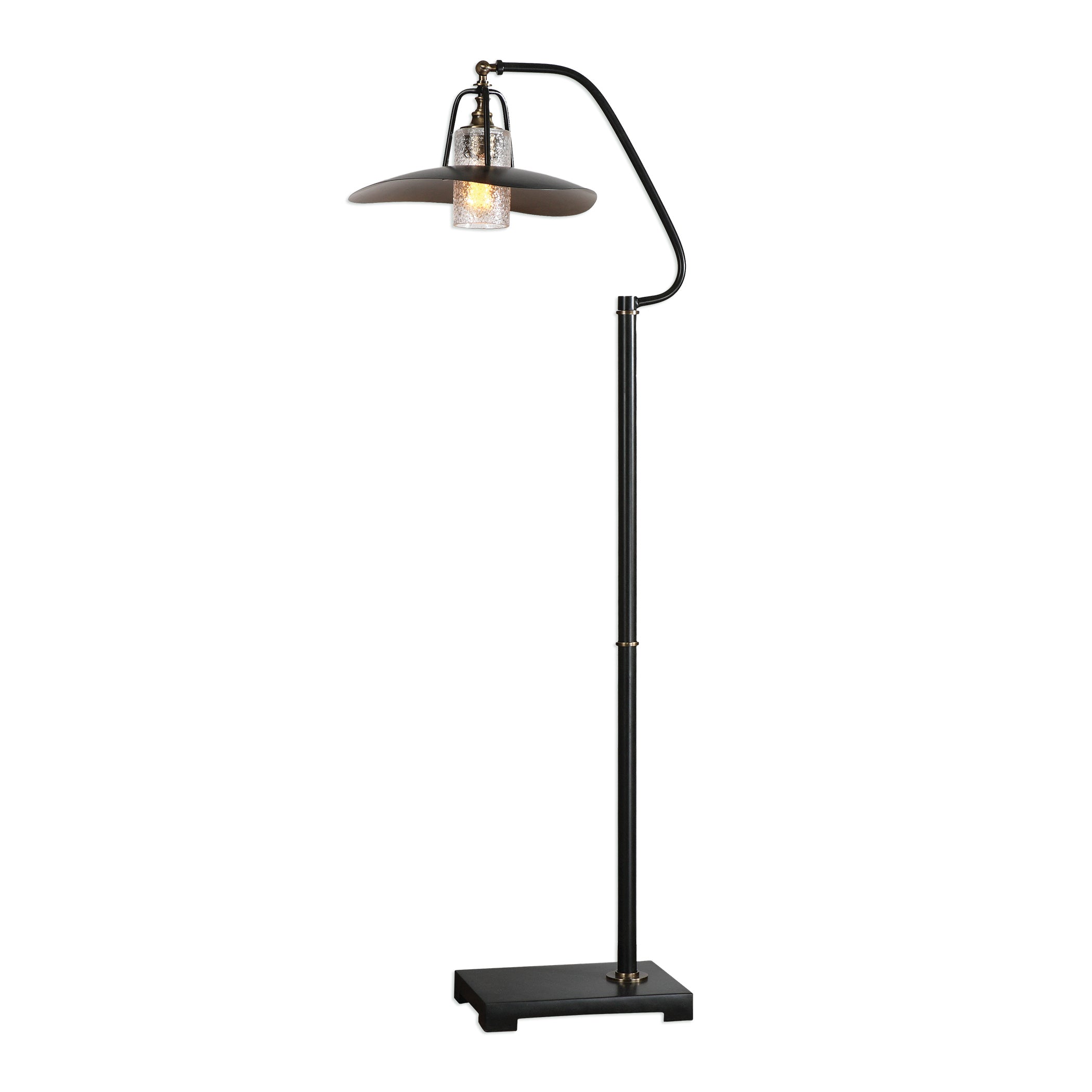 Arkutino Black Iron Floor Lamp