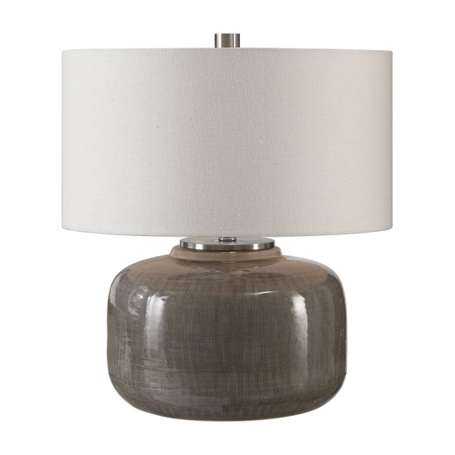 Dhara Gray Glaze Lamp