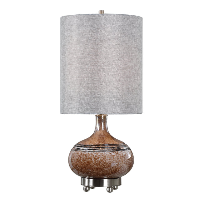 Judsonia Rust Glass Accent Lamp