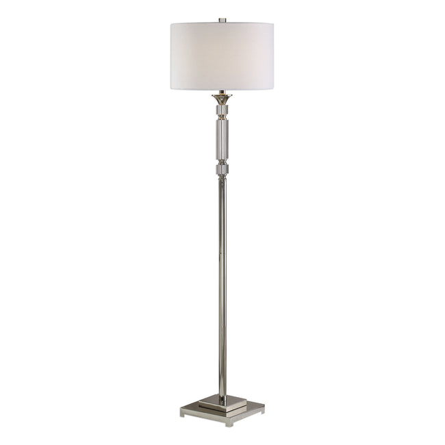 Volusia Nickel Floor Lamp