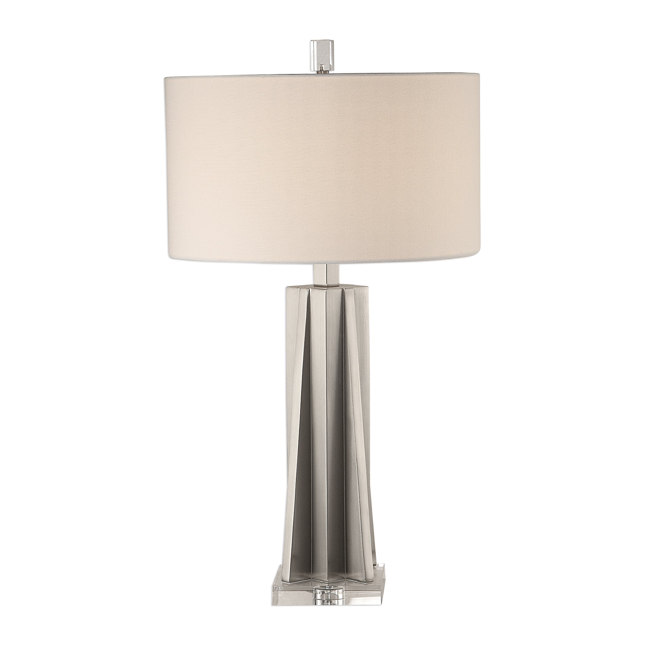 Trinculo Brushed Nickel Lamp