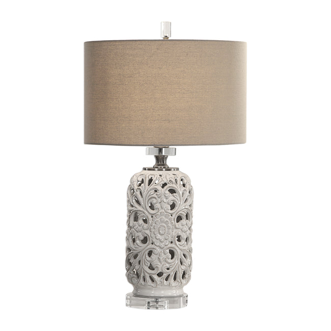 Dahlina Ceramic Table Lamp