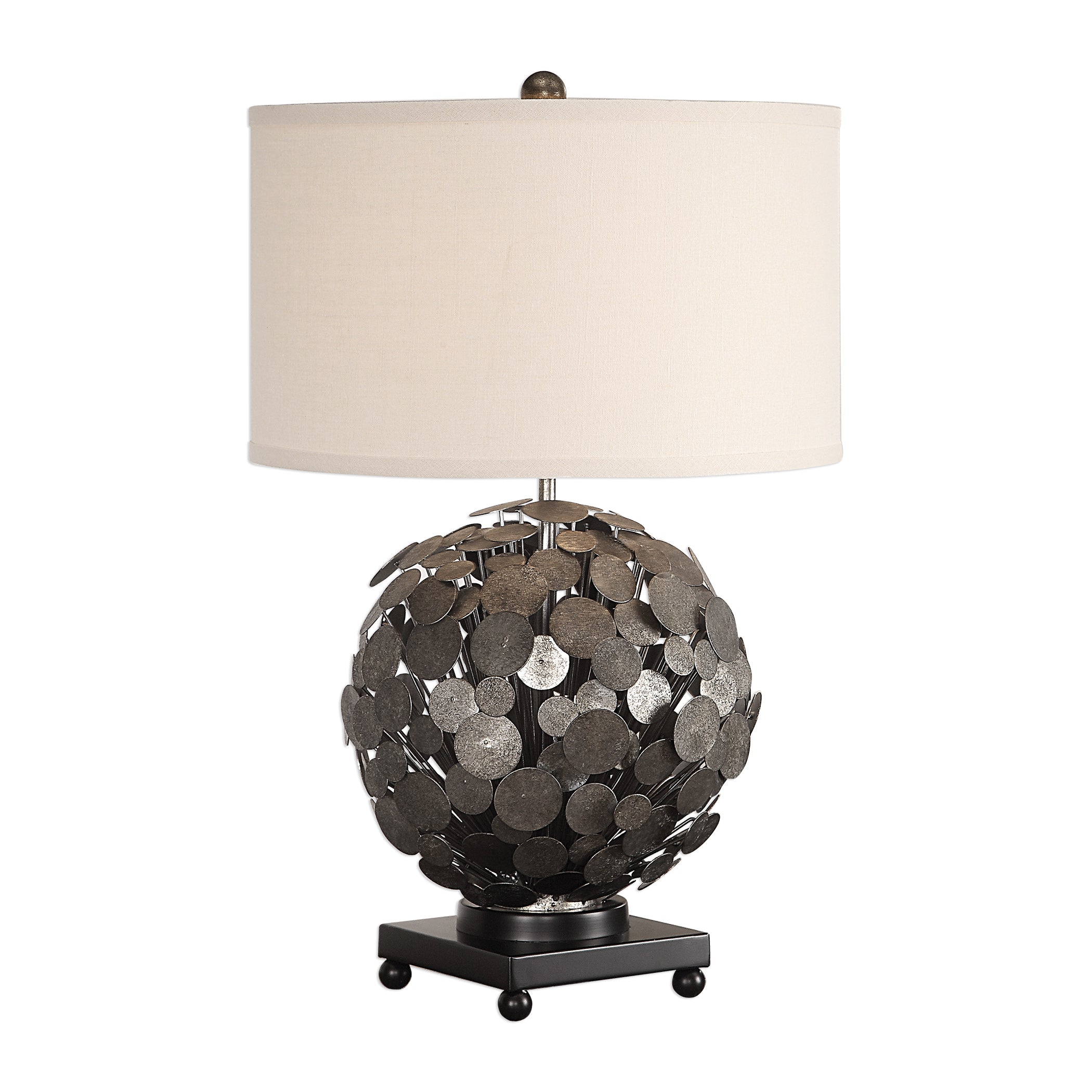 Callisto Steel Disk Table Lamp