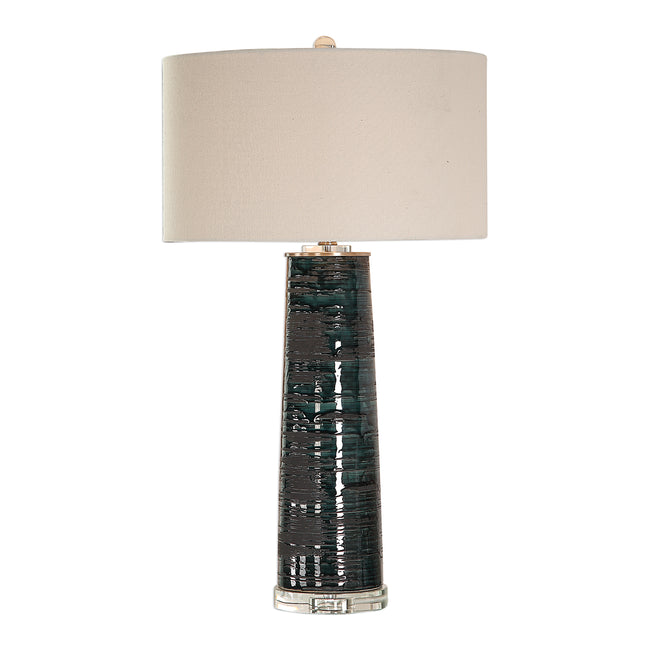 Chamila Dark Charcoal Lamp