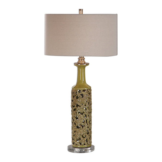 Nellie Yellow-Green Table Lamp