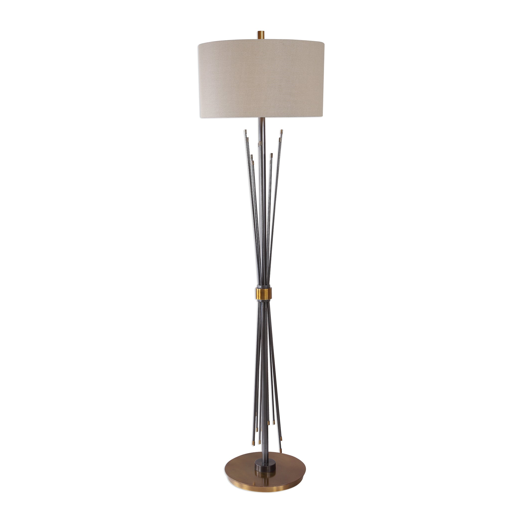 Poloma Steel Rods Floor Lamp