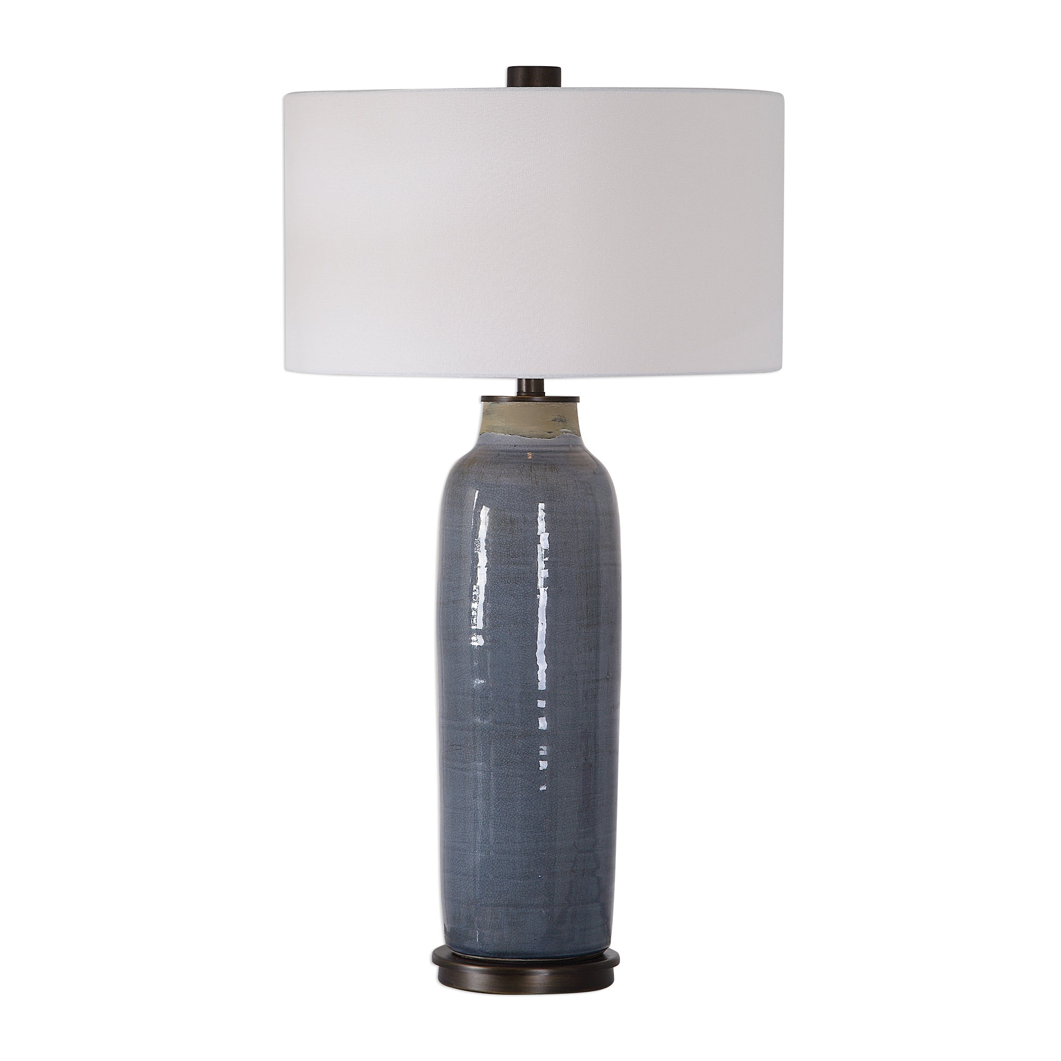 Vicente Slate Blue Table Lamp