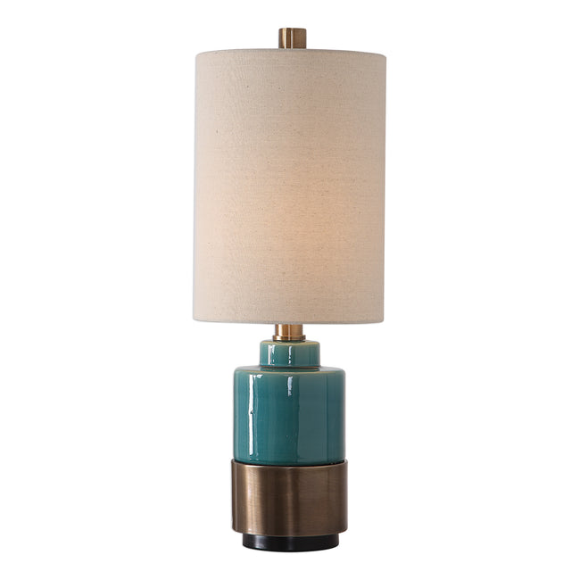 Rema Turquoise Table Lamp