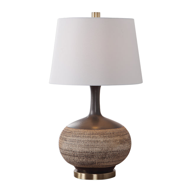 Kipling Textured Beige Table Lamp