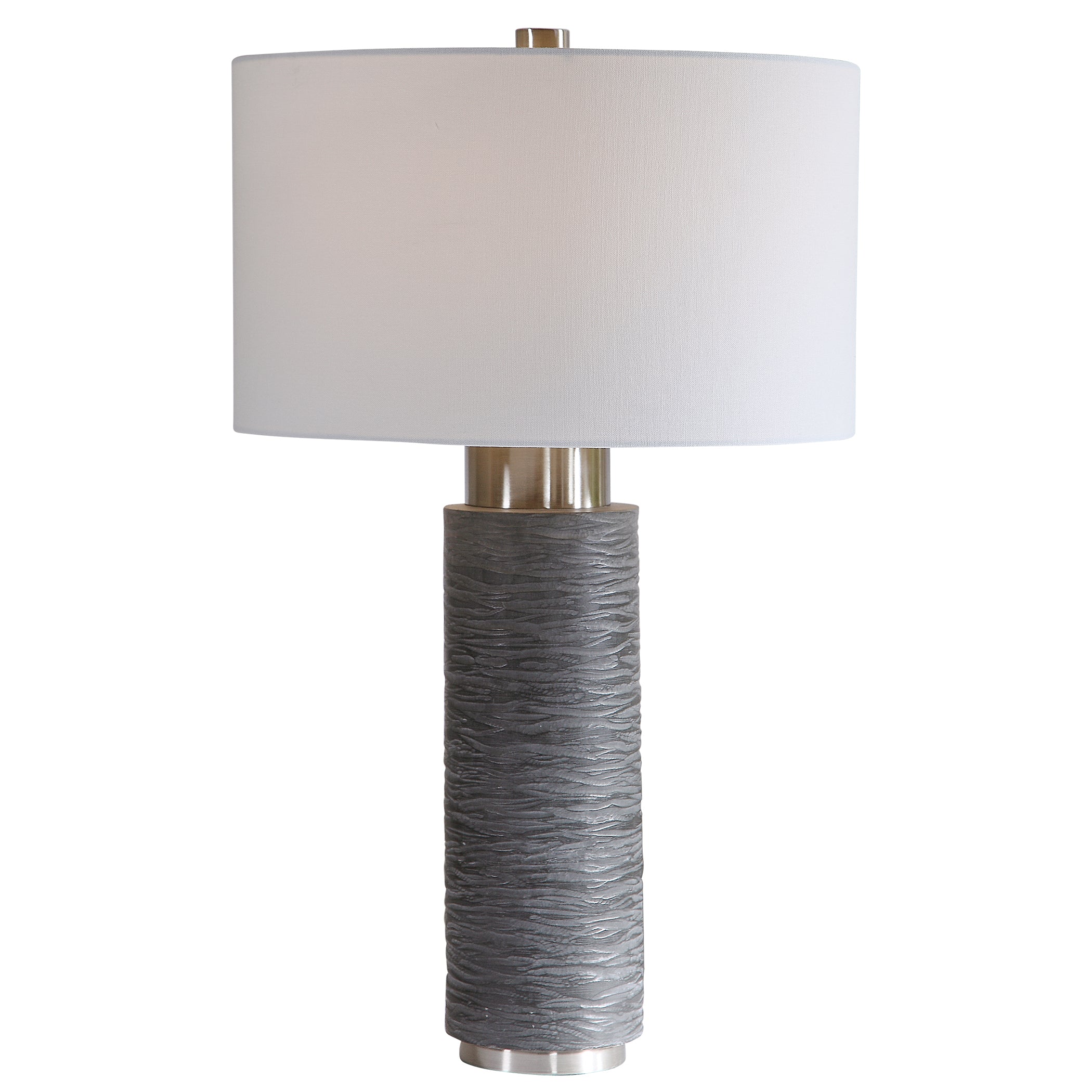 Strathmore Stone Gray Table Lamp