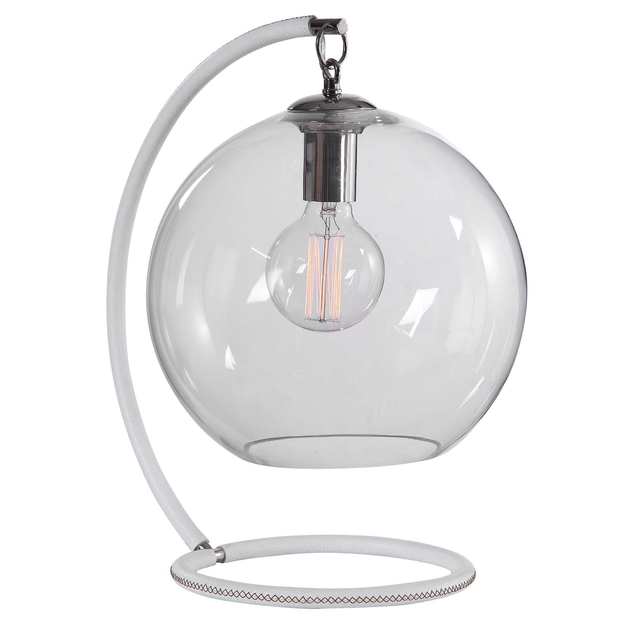 Eissa White Accent Lamp