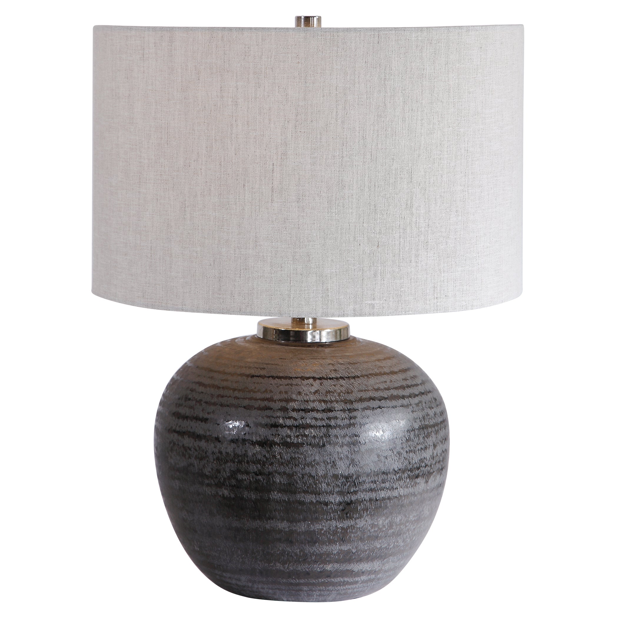 Mikkel Charcoal Table Lamp