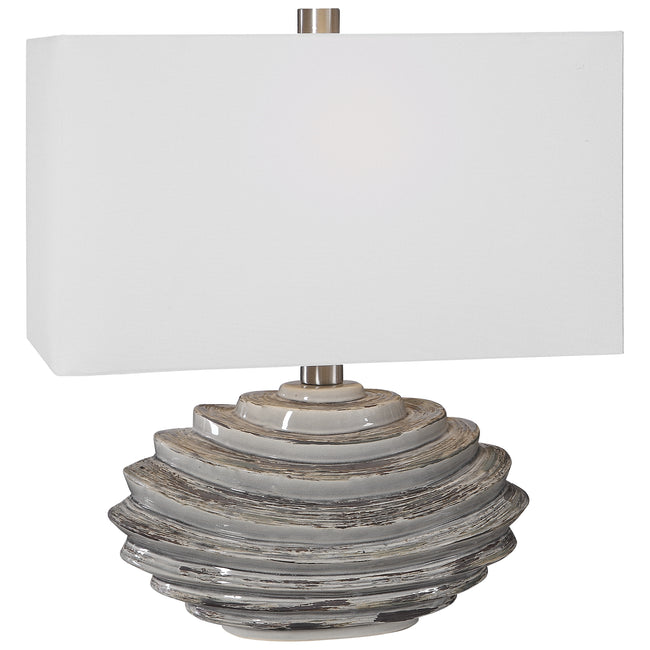 Talucah Gray Table Lamp