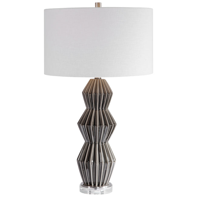 Maxime Smokey Gray Table Lamp