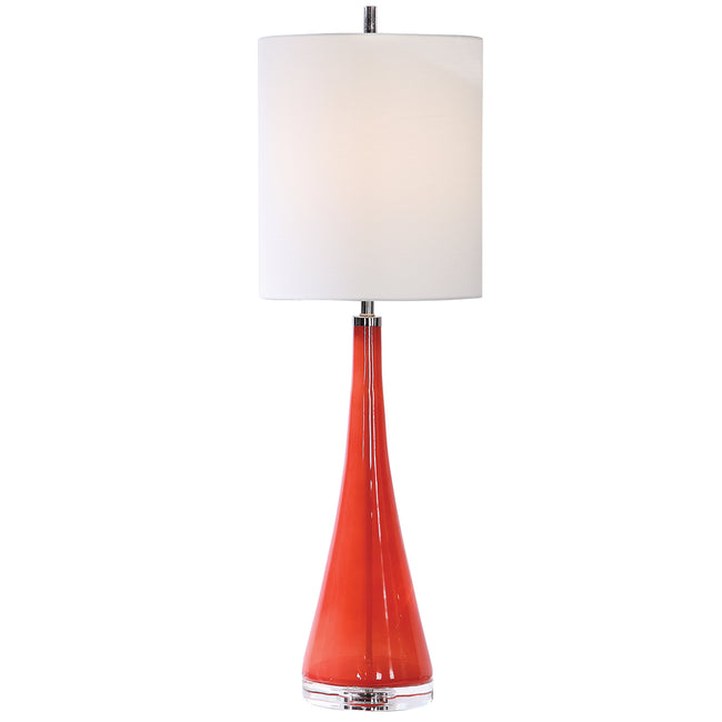 Ariel Tapered Glass Buffet Lamp