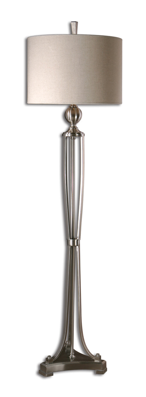 Tristana Nickel Floor Lamp