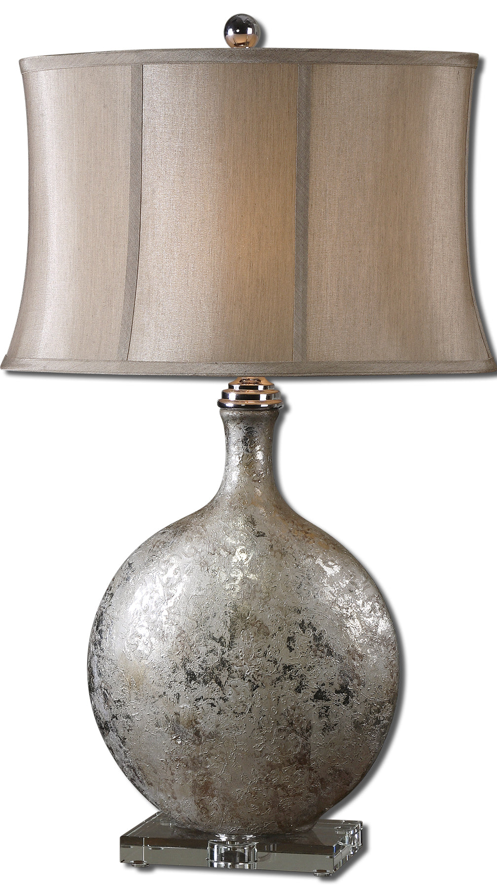 Navelli Silver Table Lamp