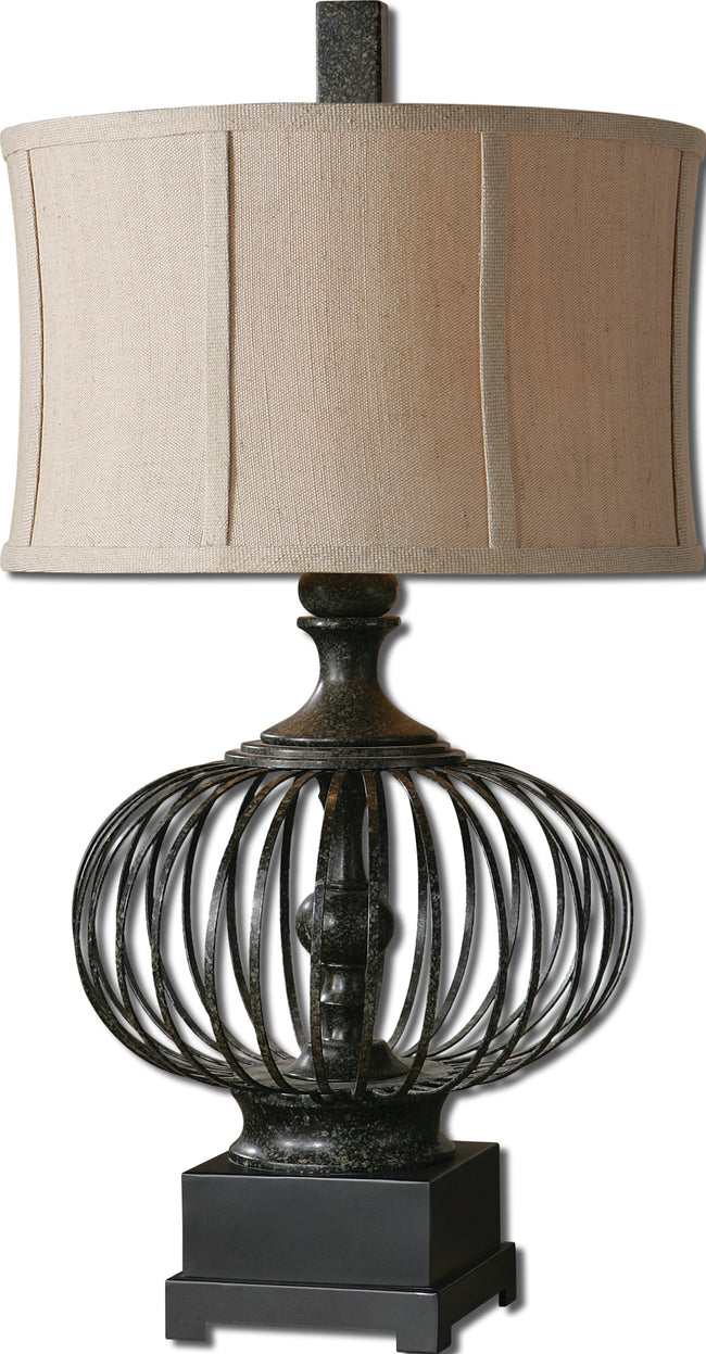 Lipioni Rustic Black Lamp