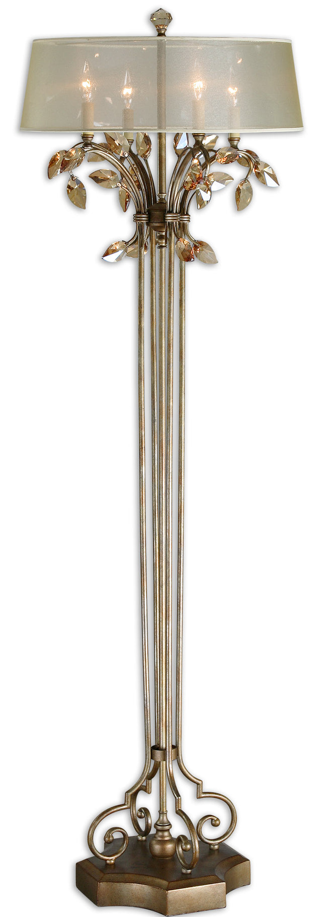 Alenya Gold Floor Lamp