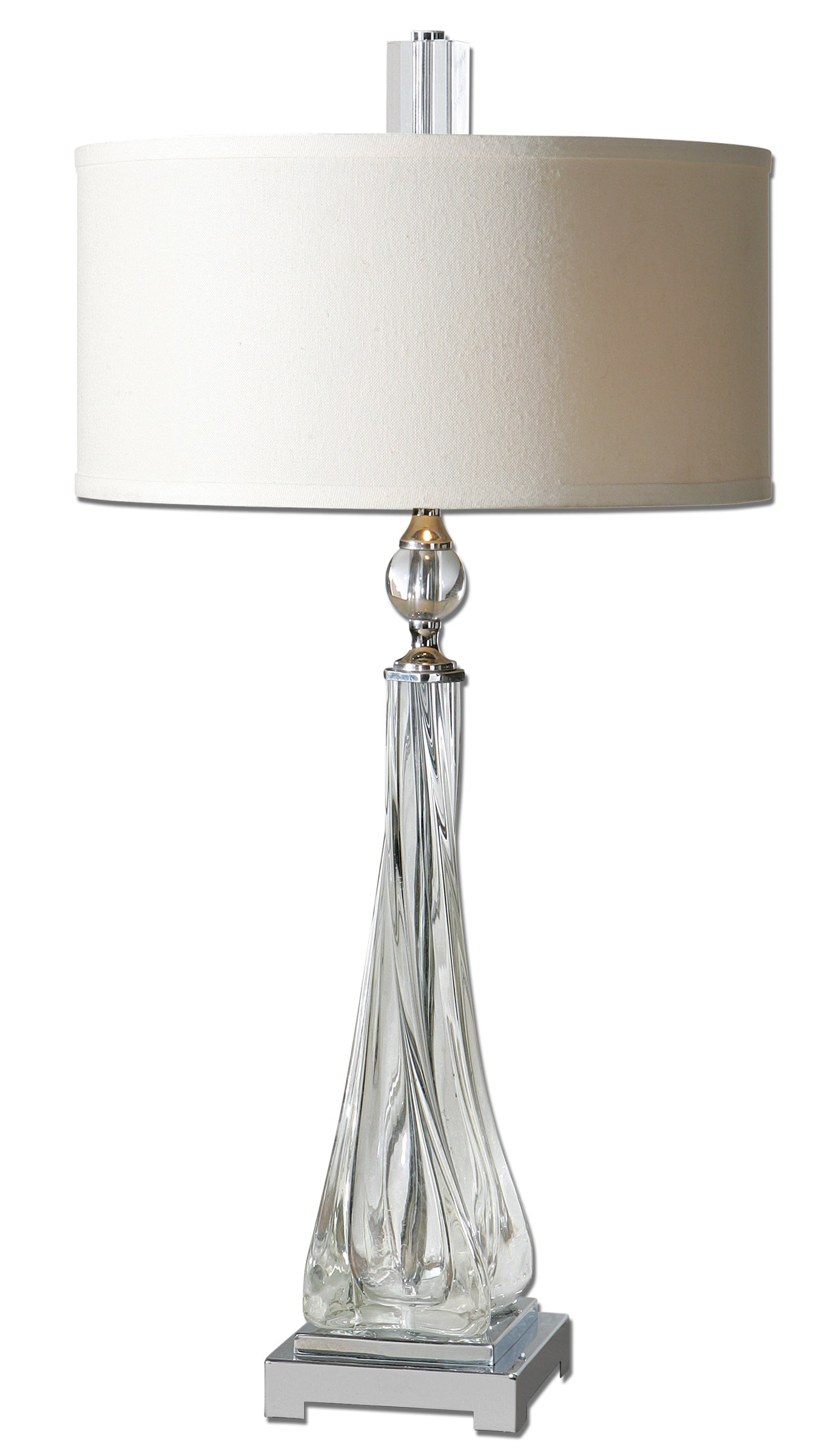 Grancona Twisted Glass Table Lamp