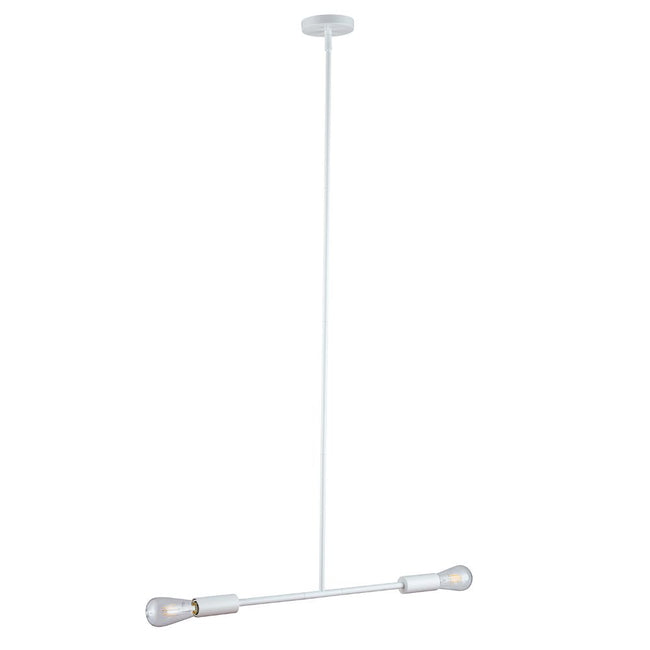 Kelvington 2-Light Pendant - White