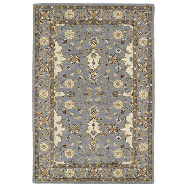 Middleton Hand Tufted Area Rug - 5' x 7'9", Gray, MID01