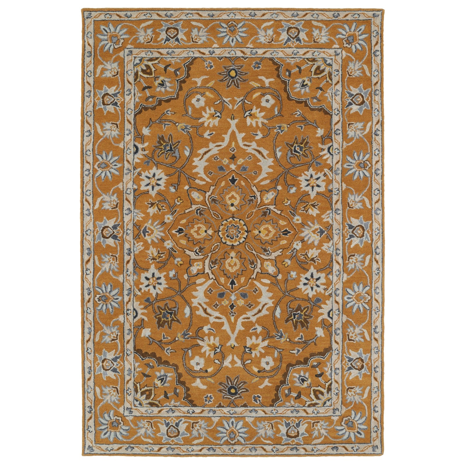 Middleton Hand Tufted Area Rug - 5' x 7'9", Terracotta, MID03