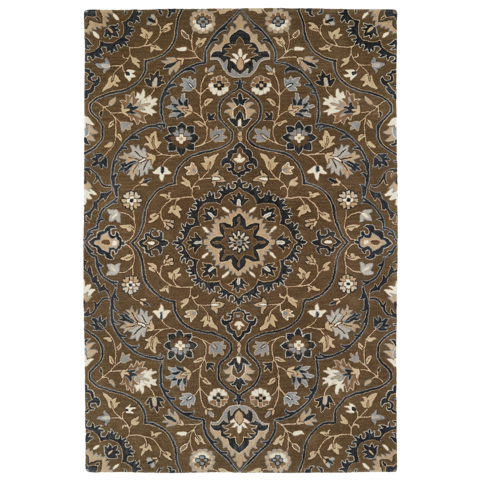 Middleton Hand Tufted Area Rug - 2' x 3', Chocolate, MID06