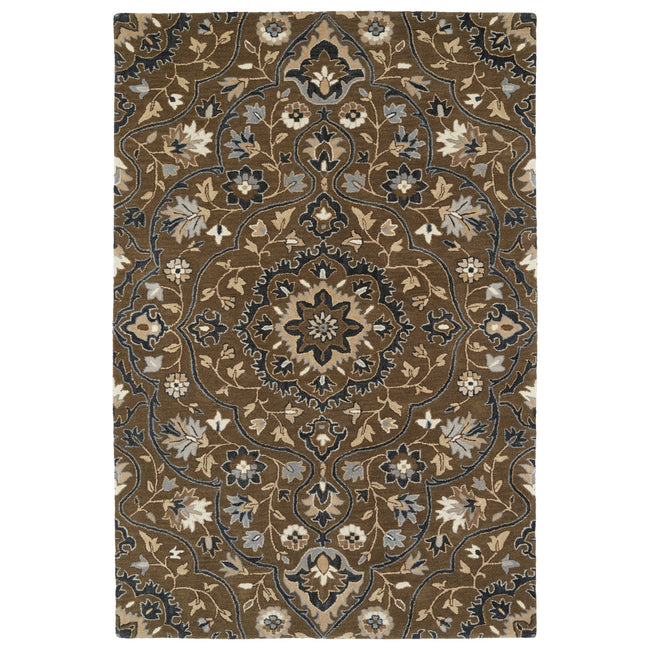 Middleton Hand Tufted Area Rug - 2' x 3', Chocolate, MID06