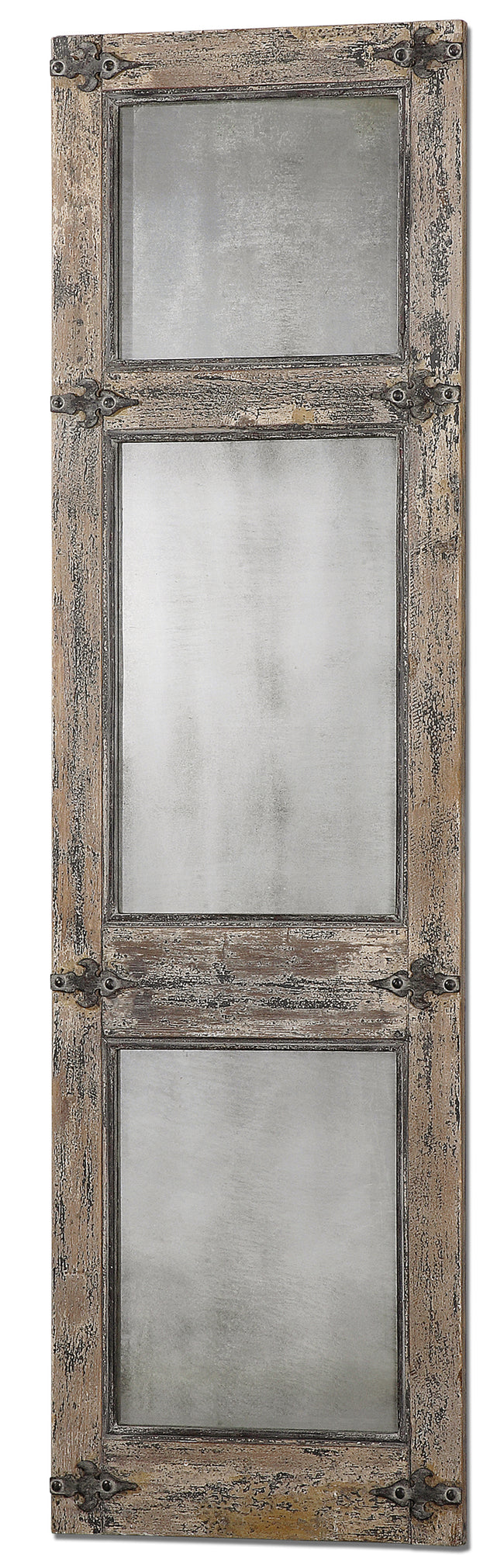 Saragano Distressed Leaner Mirror