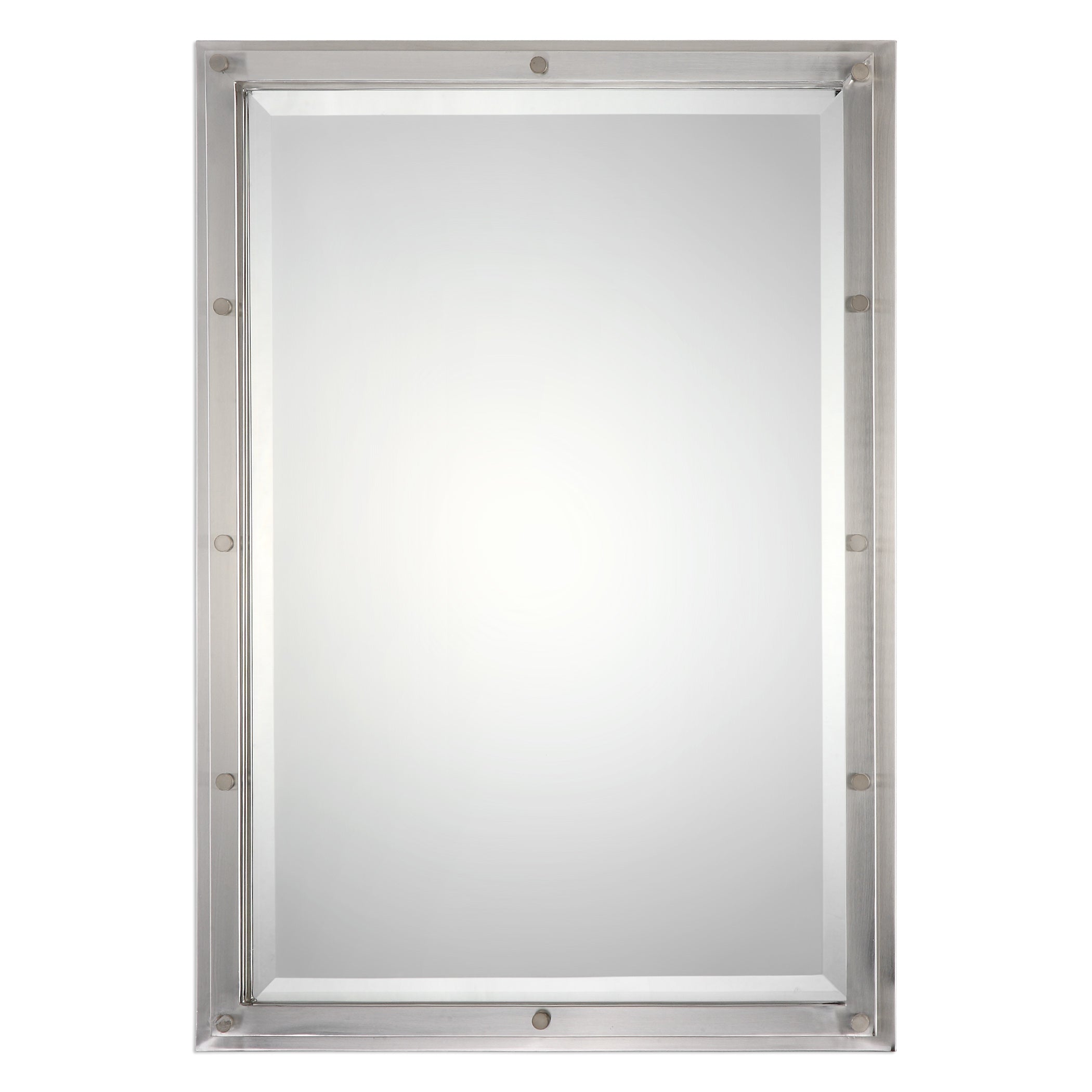 Manning Brushed Nickel Mirror