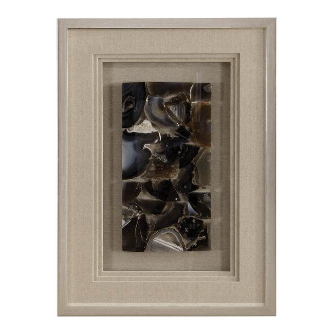 Seana Agate Stone Shadow Box