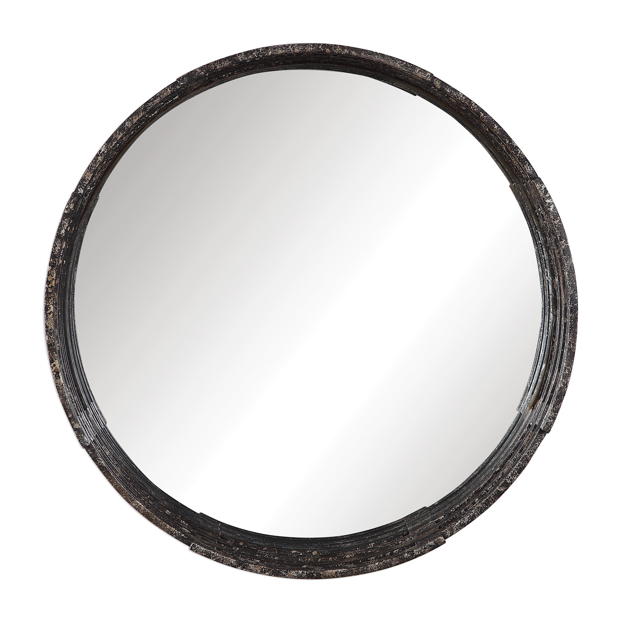 Genovia Industrial Round Mirror