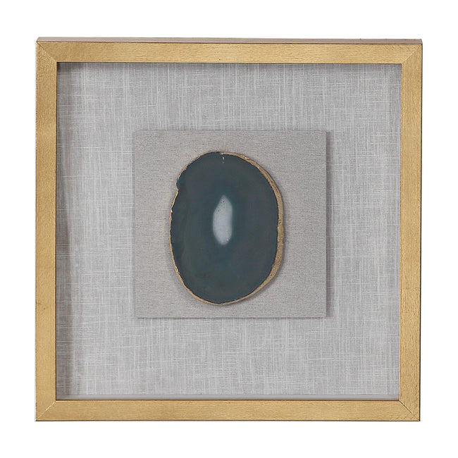 Keeva Agate Stone Shadow Box