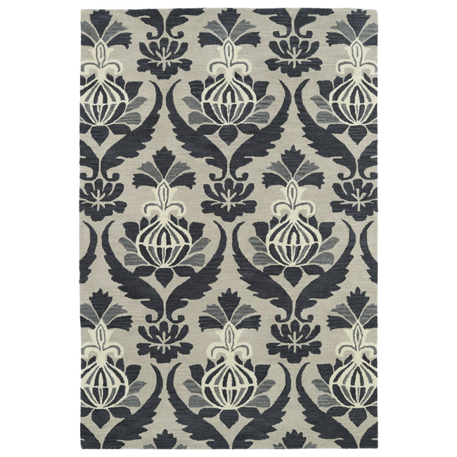 Melange Hand Tufted Area Rug - 5' x 7'9", Gray, MLG04