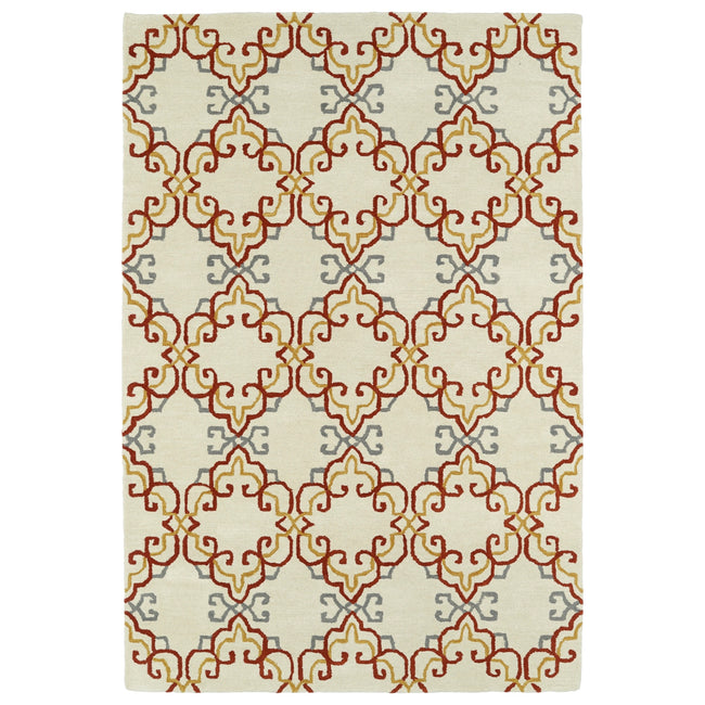 Melange Hand Tufted Area Rug - 3' x 5', Ivory, MLG06