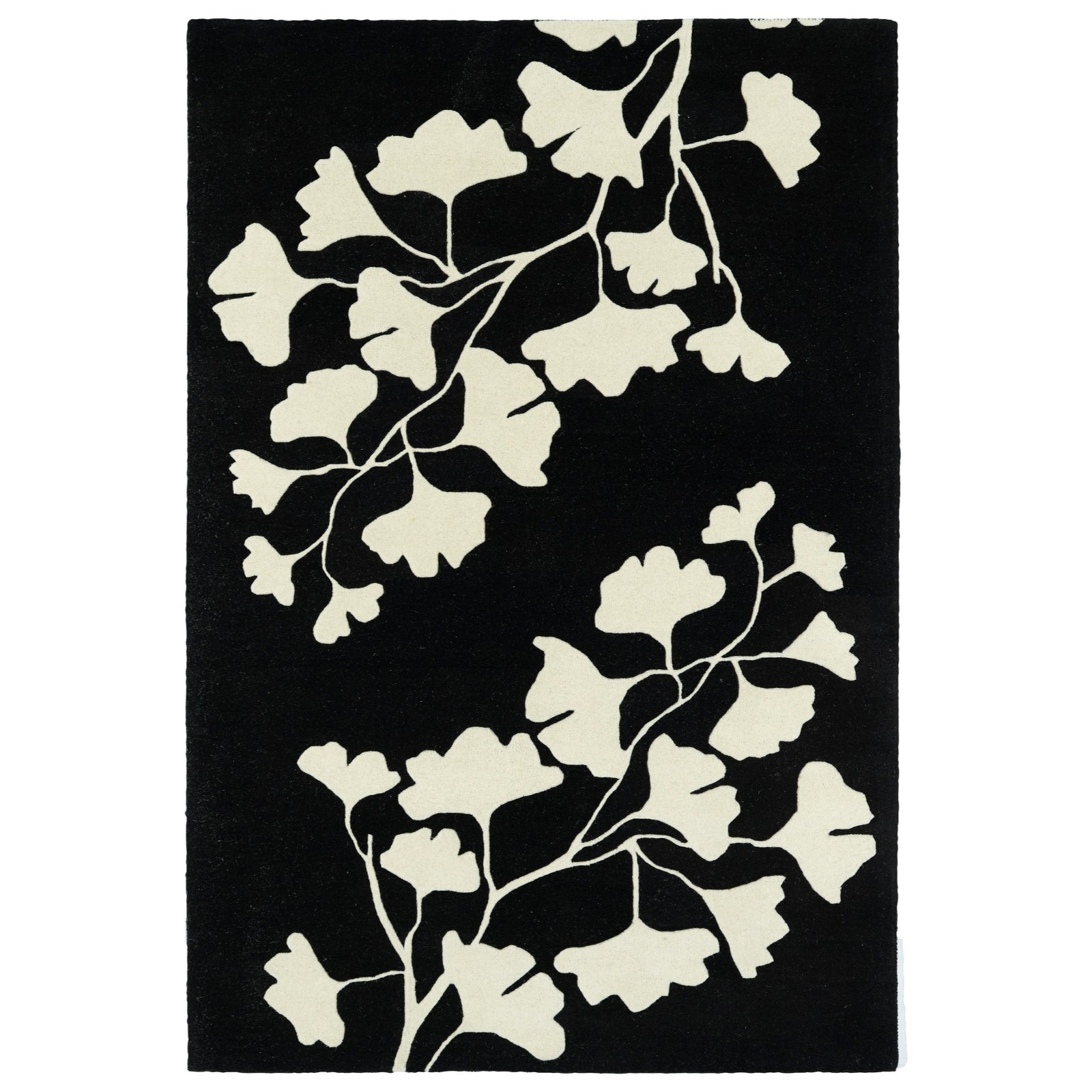 Melange Hand Tufted Area Rug - 2' x 3', Black, MLG09