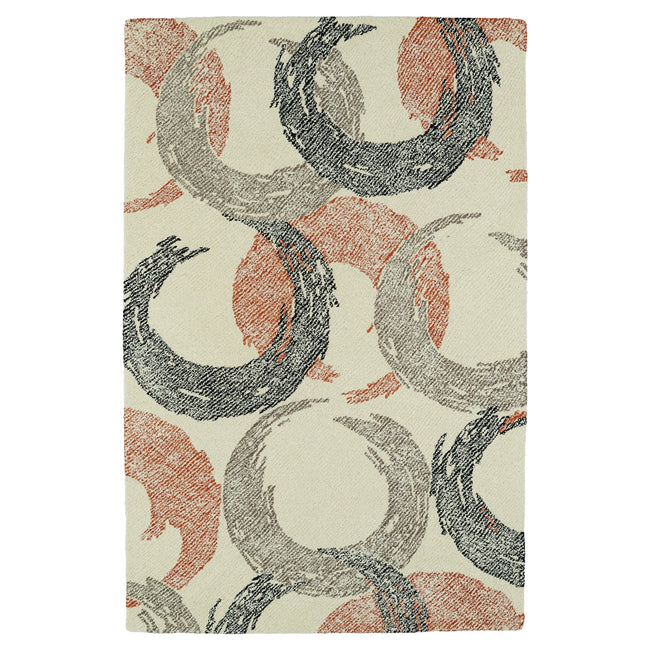 Montage Hand Tufted Area Rug - 8' x 10', Ivory, MTG01