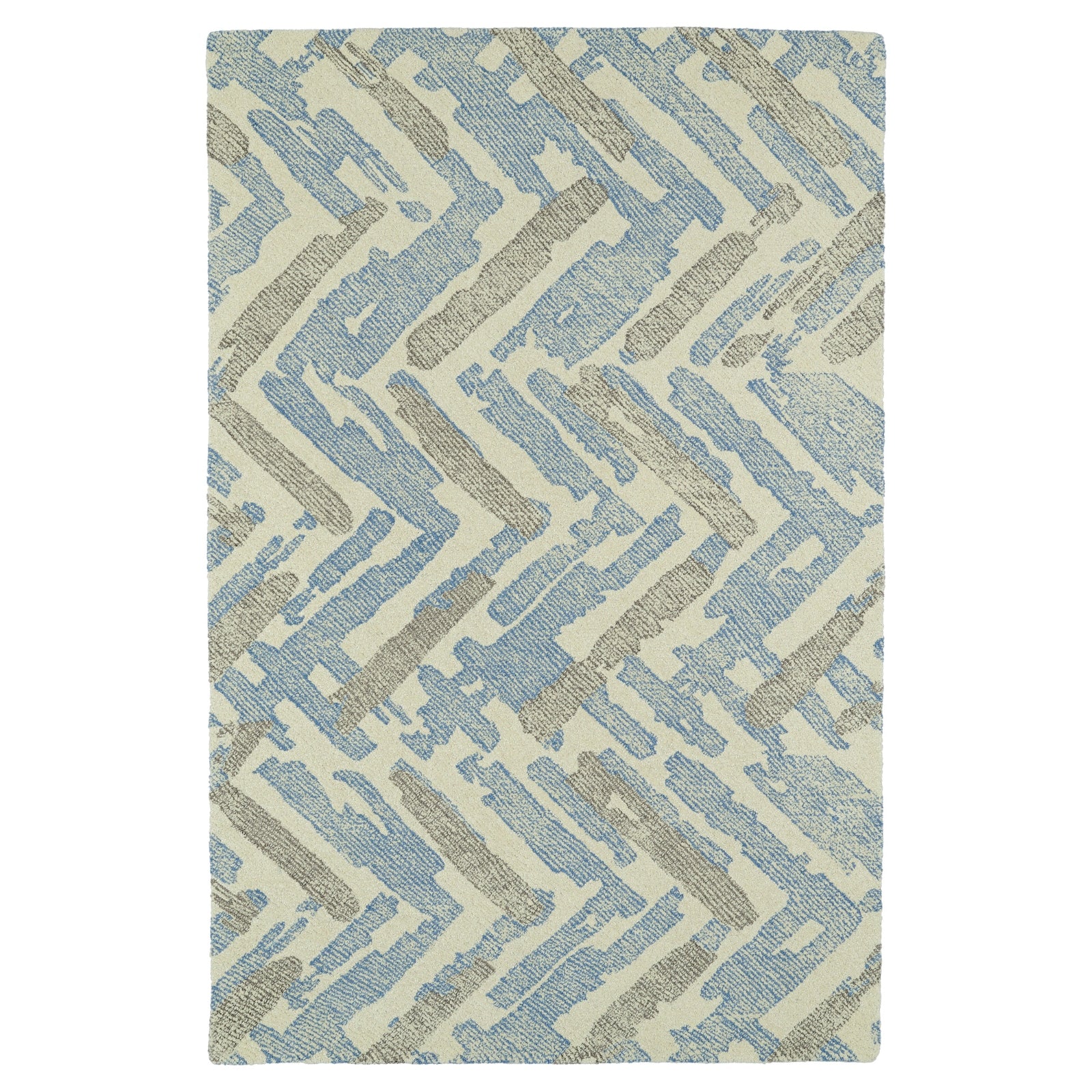 Montage Hand Tufted Area Rug - 3'6" x 5'6", Ivory, MTG03