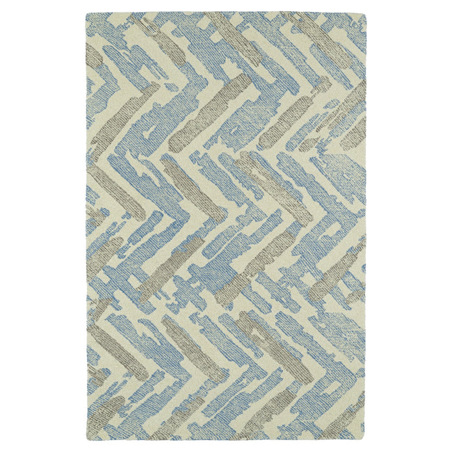 Montage Hand Tufted Area Rug - 8' x 10', Ivory, MTG03