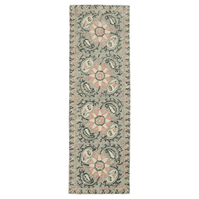 Montage Hand Tufted Runner - 2'6" x 8', Gray, MTG10