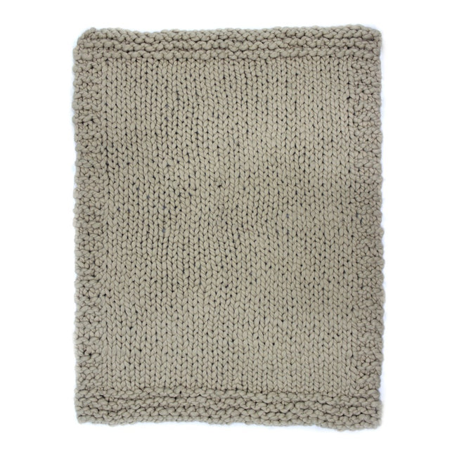 Abuela Wool Throw - Sand