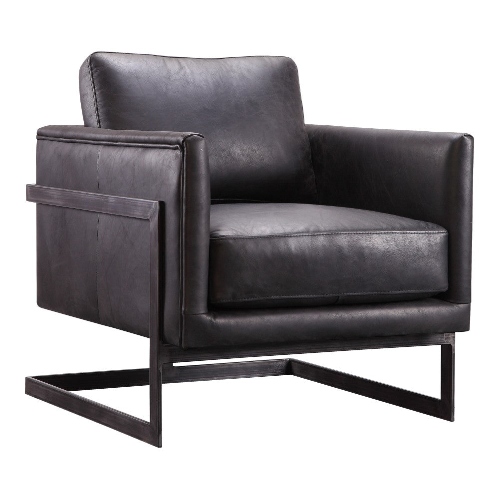 Luxe Club Chair - Black