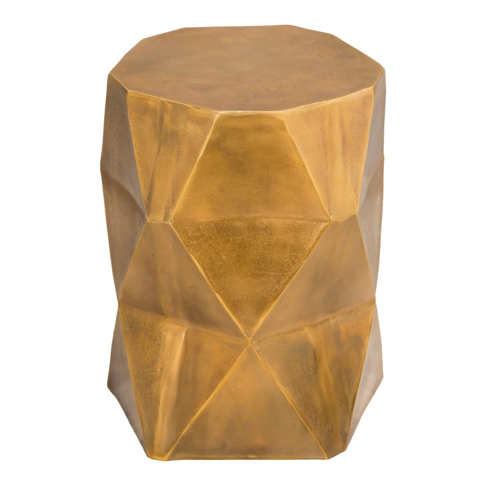 Quintus Accent Table - Antique Brass