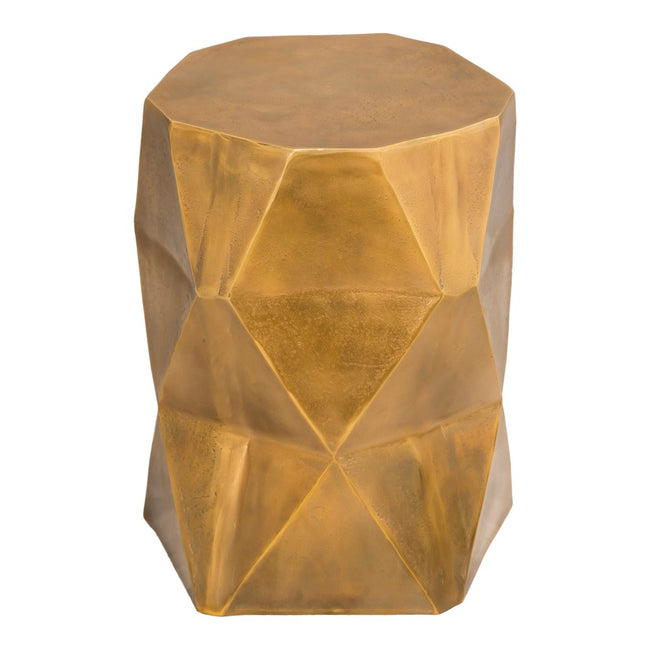 Quintus Accent Table - Antique Brass