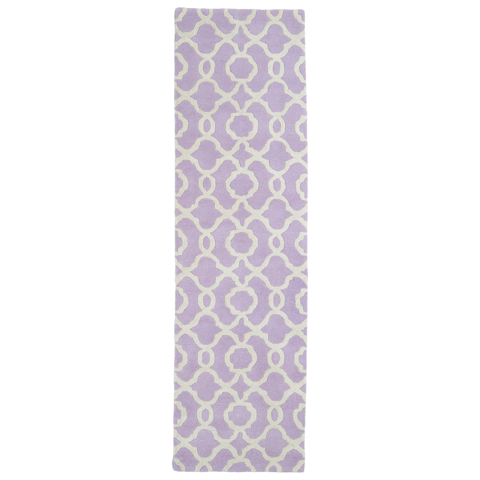 Revolution Hand Tufted Runner - 2'3" x 8', Lilac, REV03