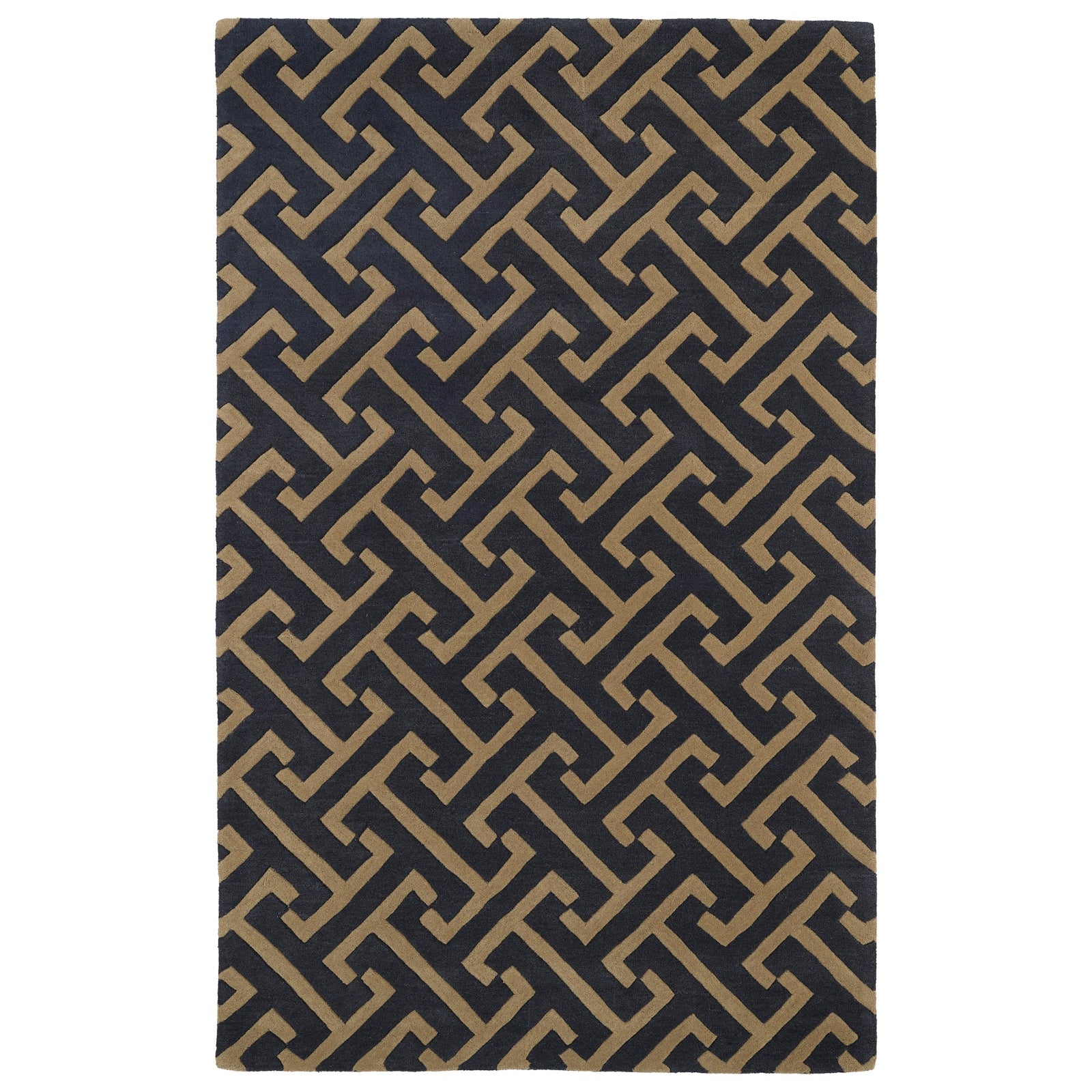 Revolution Hand Tufted Area Rug - 2' x 3', Charcoal, REV04