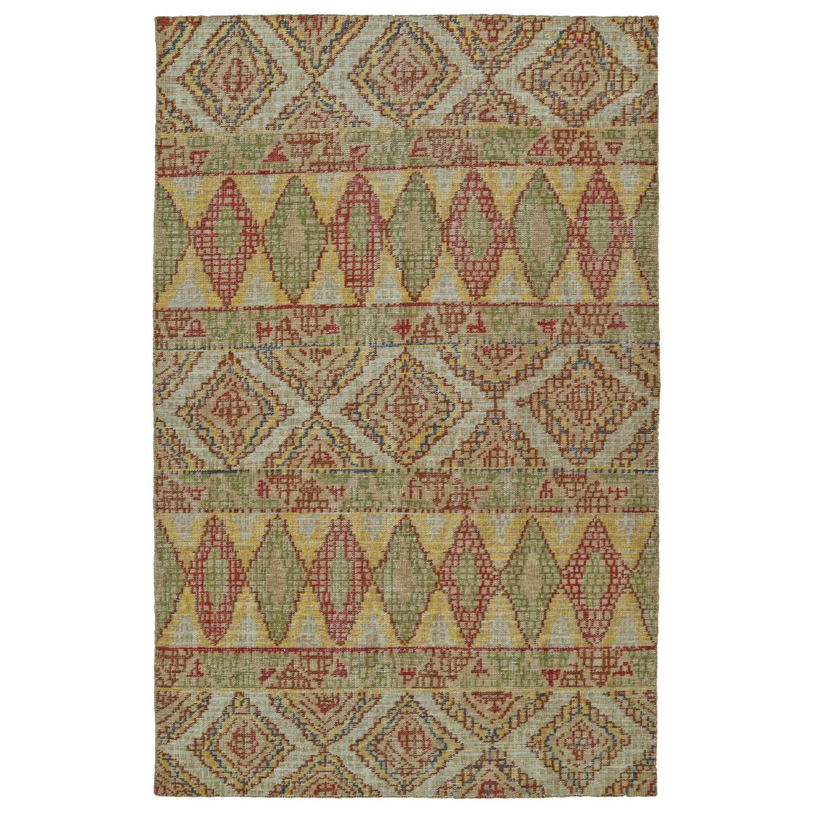 Relic Hand-Knotted Area Rug - 2' x 3', Multi-Colored, RLC05