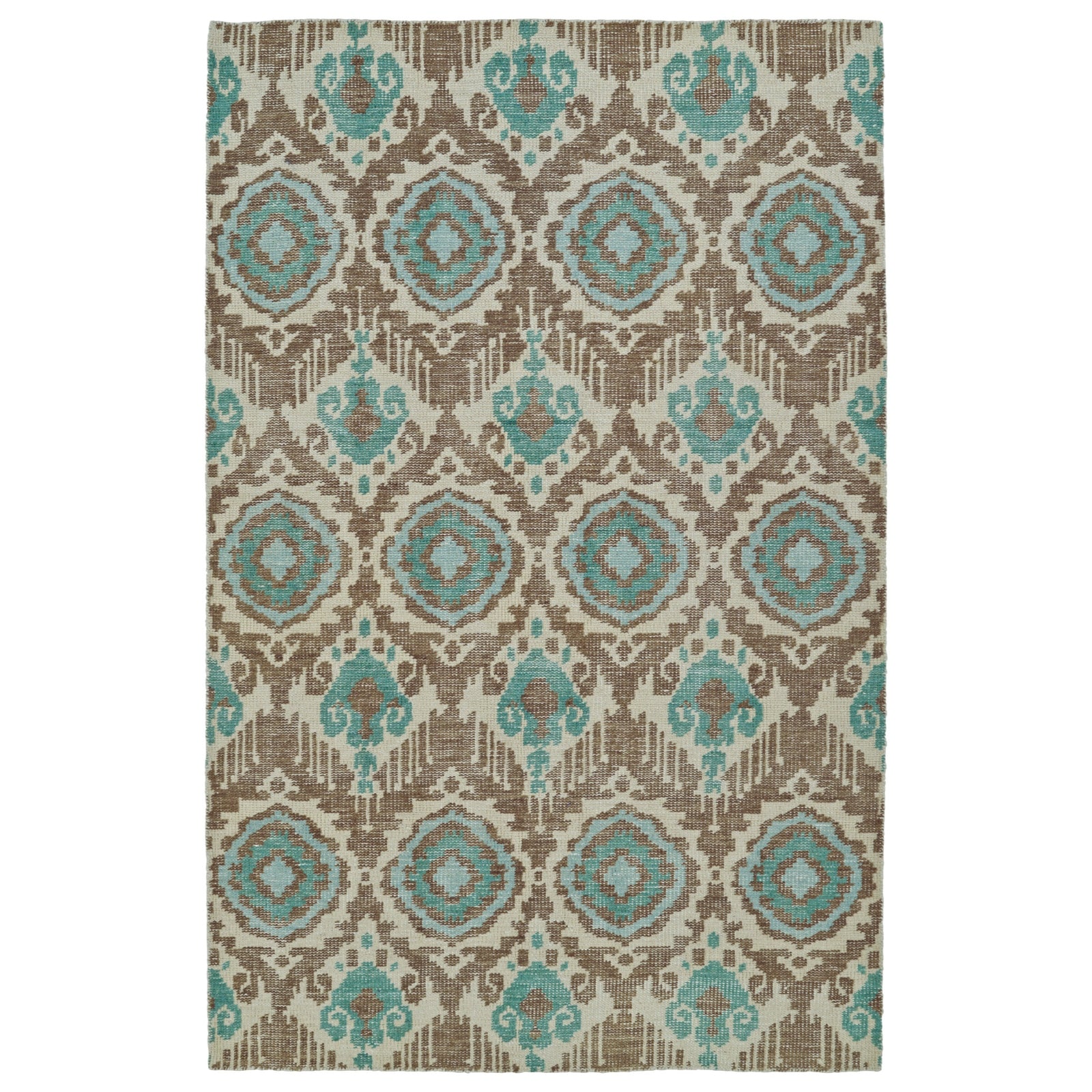 Relic Hand-Knotted Area Rug - 8' x 10', Light Brown, RLC06